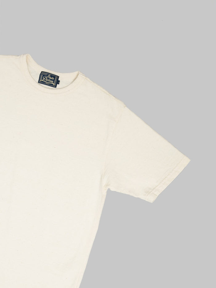 Studio DArtisan 8159 Upcycle TShirt Ecru short sleeve