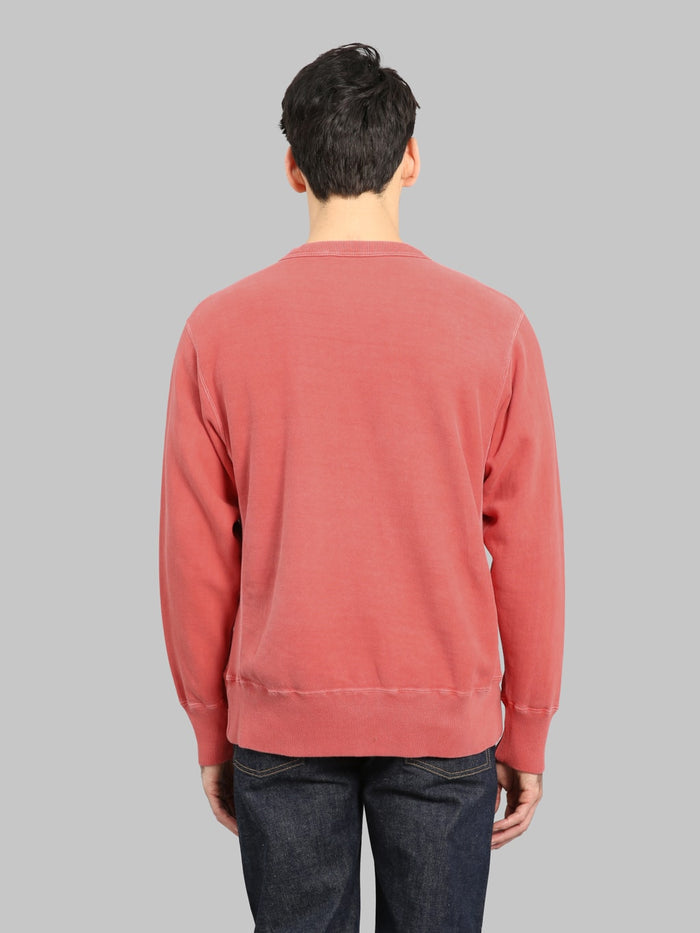 Studio DArtisan 8185 Bengara Loopwheel Sweatshirt back fit
