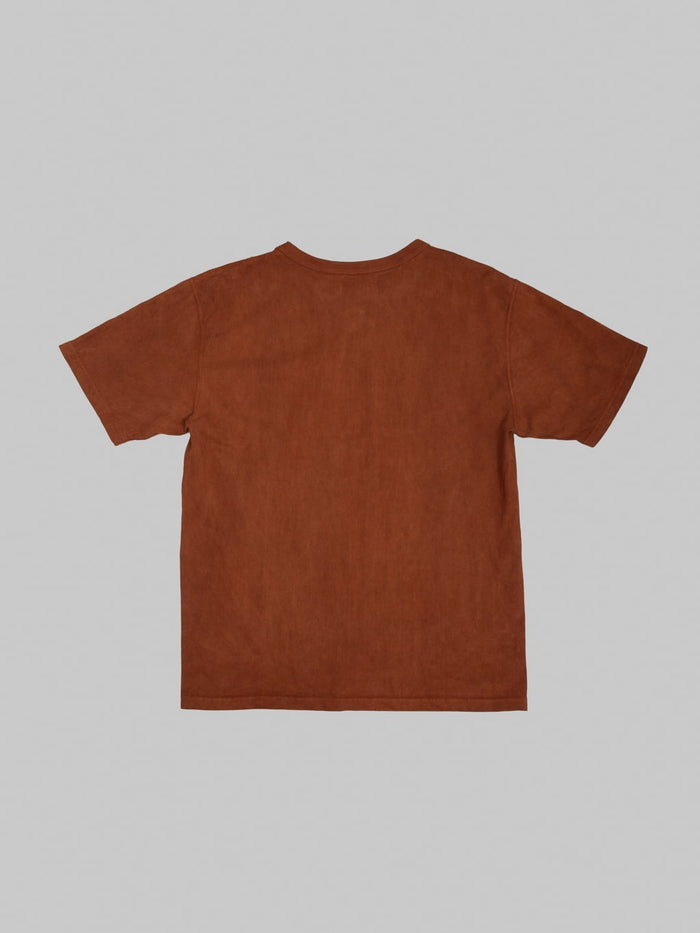 Studio D'Artisan 8198 "Amami Oshima Mud-Dyed" Loopwheeled T-Shirt Brown