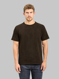 Studio D'Artisan 8198 "Amami Oshima Mud-Dyed" Loopwheeled T-Shirt Dark Brown