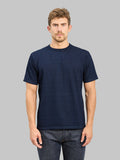 Studio D'Artisan 8199 Rope Dyed Indigo T-Shirt