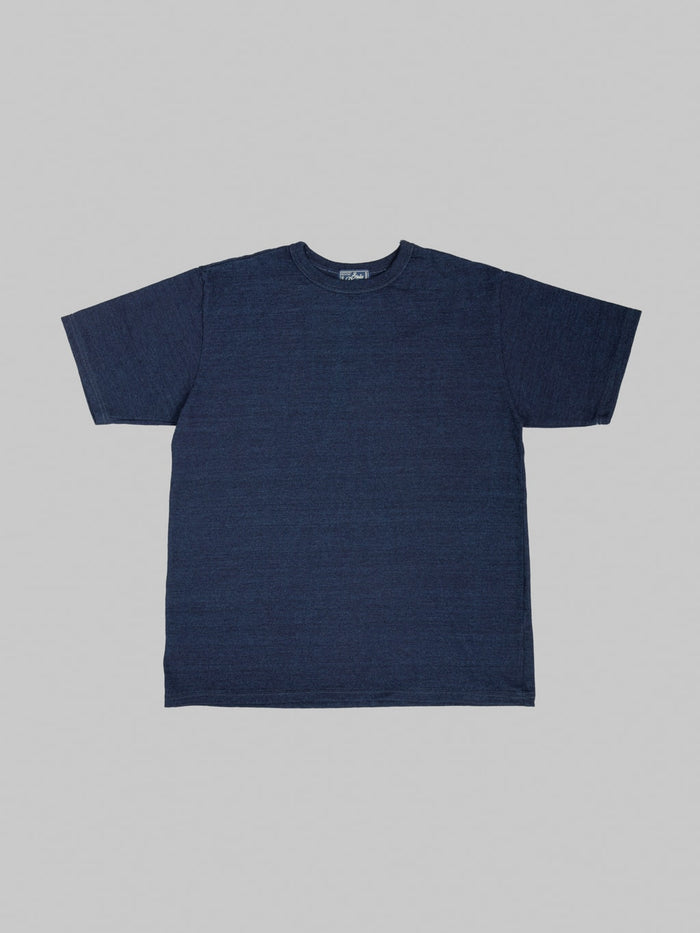 Studio D'Artisan 8199 Rope Dyed Indigo T-Shirt