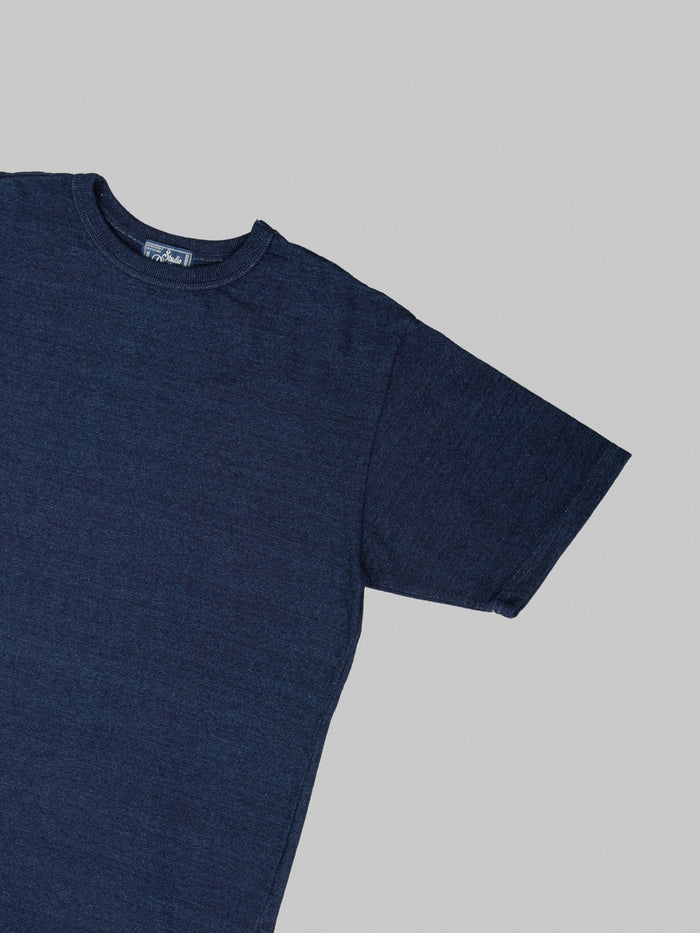 Studio D'Artisan 8199 Rope Dyed Indigo T-Shirt