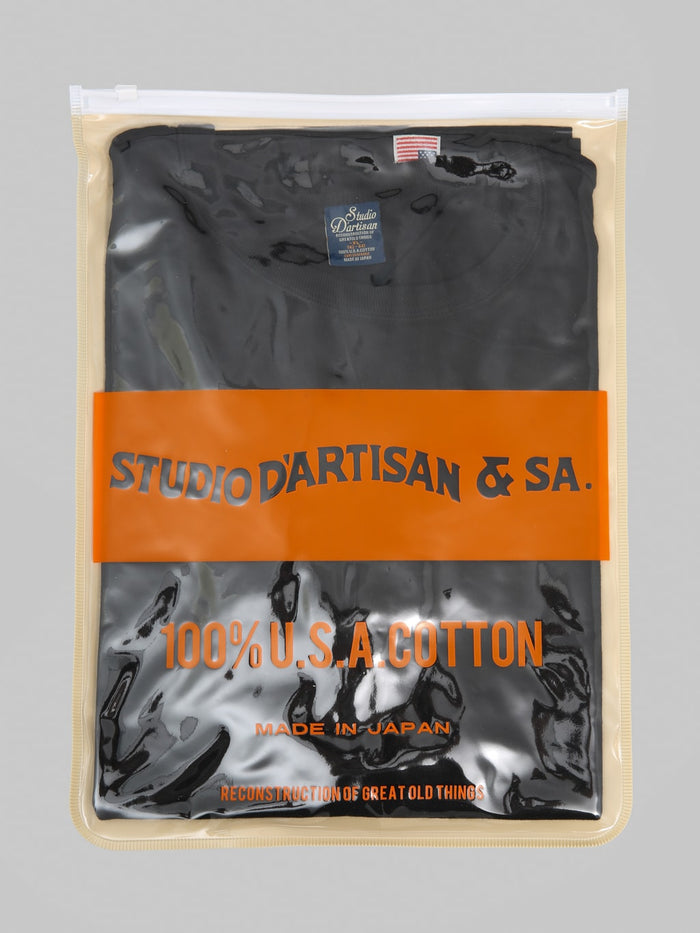 Studio DArtisan 9912 USA Cotton TShirt Black packaging