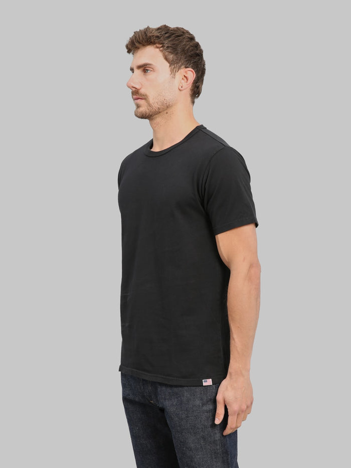 Studio DArtisan 9912 USA Cotton TShirt Black side look