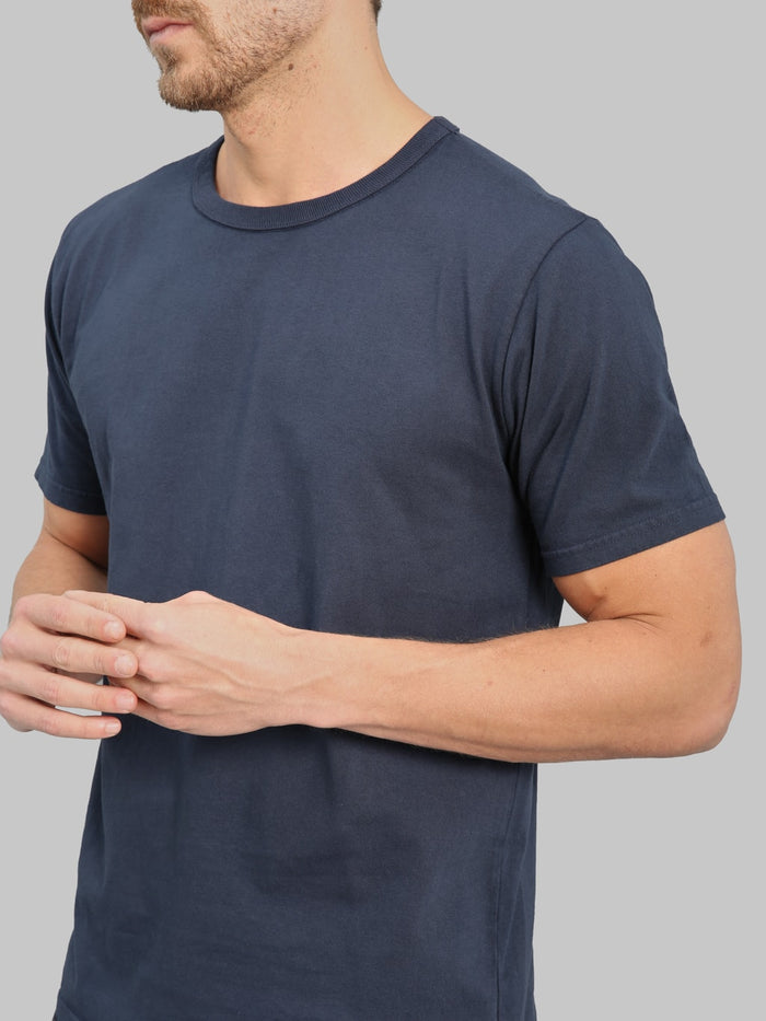 Studio DArtisan 9912 USA Cotton TShirt Navy chest