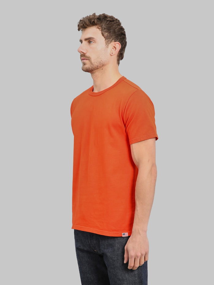 Studio DArtisan 9912 USA Cotton TShirt Orange side fit