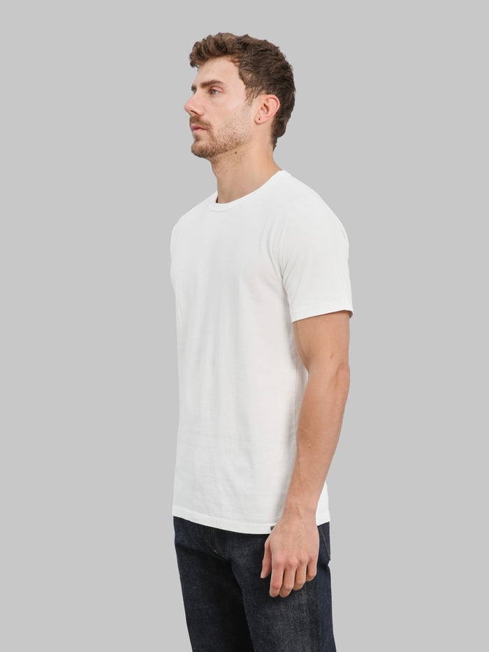 Studio DArtisan 9912 USA Cotton TShirt White side fit