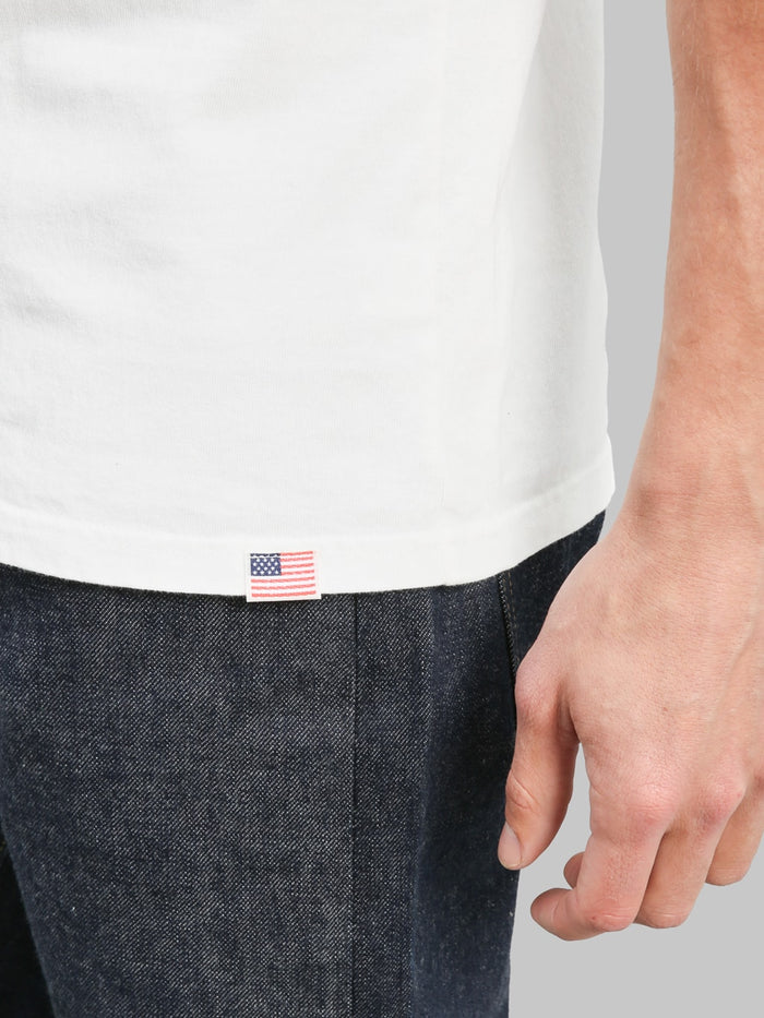 Studio DArtisan 9912 USA Cotton TShirt White flag