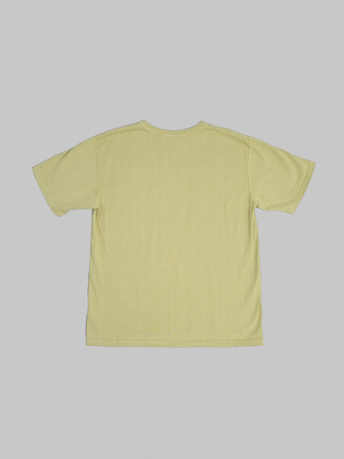 Studio D'Artisan 9913 Loopwheel T-Shirt Green back look