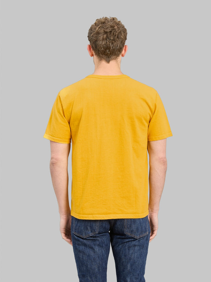 Studio DArtisan 9913 Loopwheel TShirt Yellow  back look