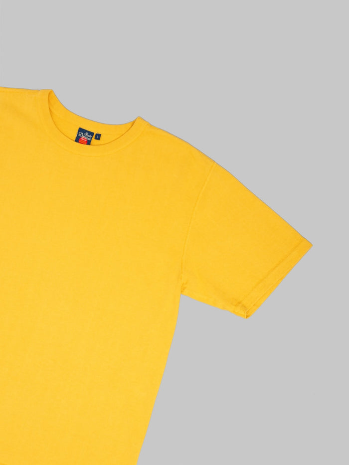 Studio DArtisan 9913 Loopwheel TShirt Yellow short sleeve