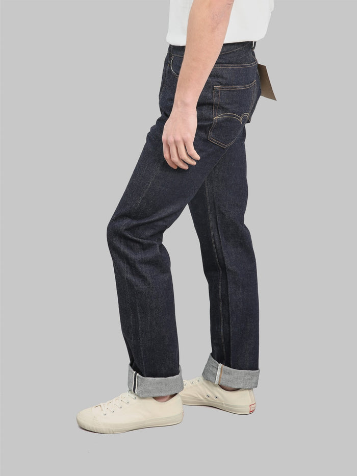 studio dartisan sp 086 13oz ishikawadai tapered selvedge jeans fitting