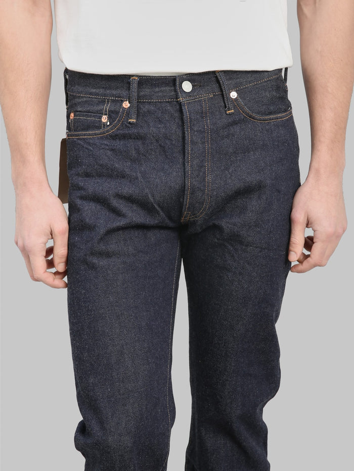 studio dartisan sp 086 13oz ishikawadai tapered selvedge jeans waist