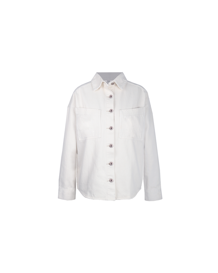 SUBLIME DENIM JACKET WHITE