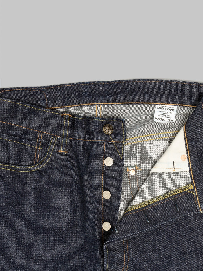 Sugar Cane "Union Star Denim" 14.25oz Regular Straight Jeans - Redcast Heritage Co.