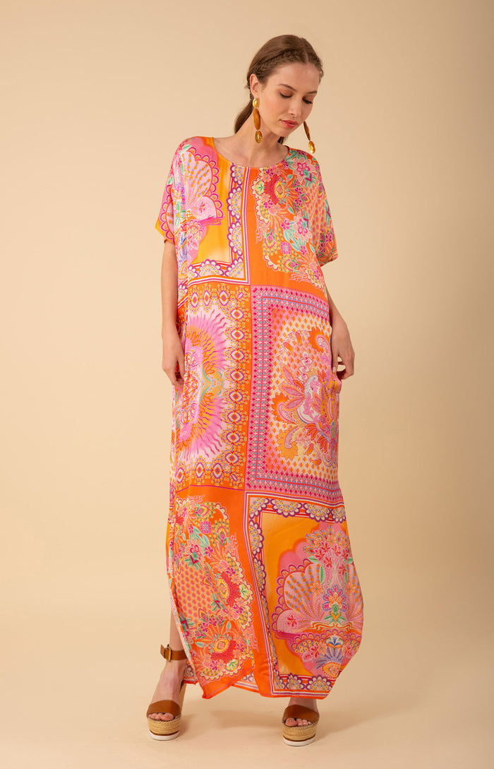 Summer Oversized Caftan, color_orange