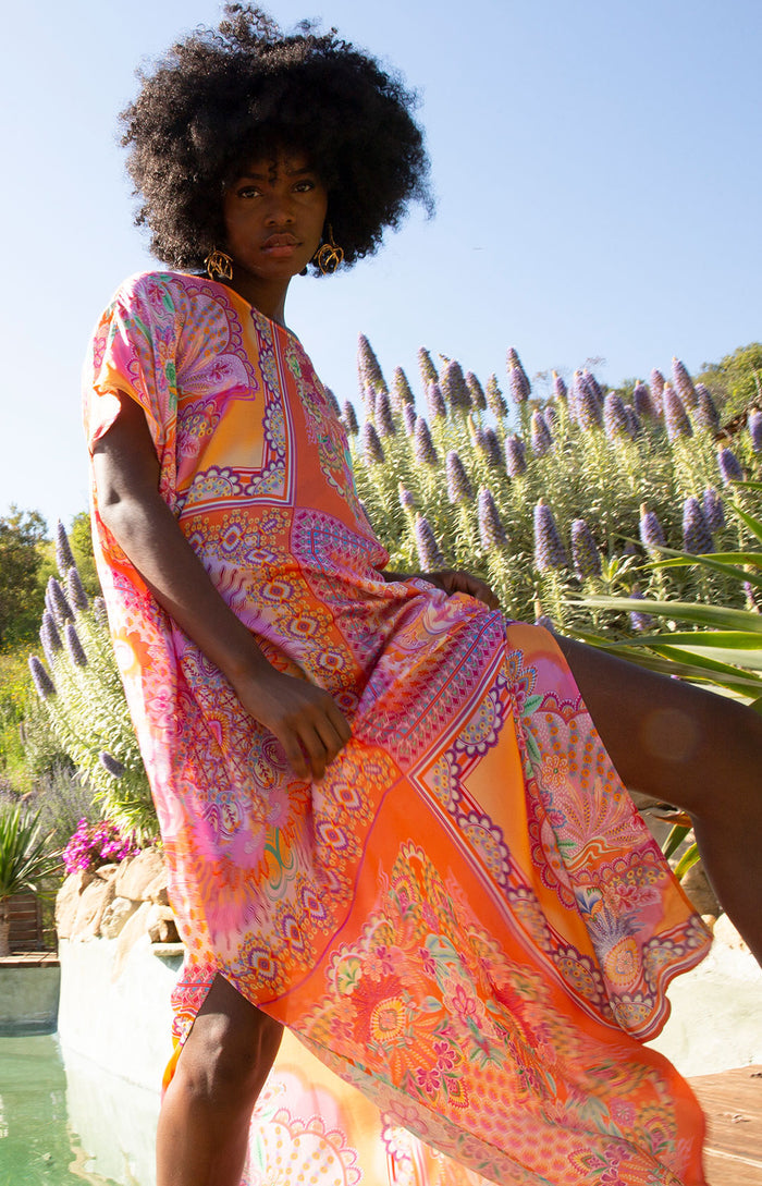 Summer Oversized Caftan, color_orange