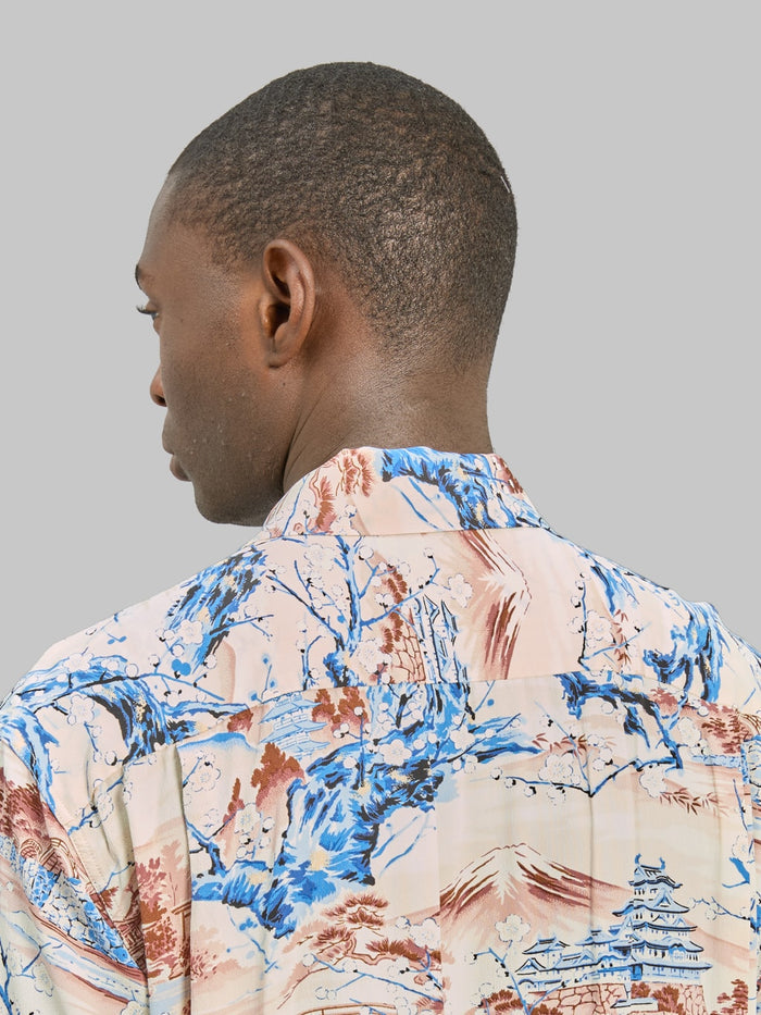 Sun Surf Scenery Of Japan Hawaiian Shirt Brown
