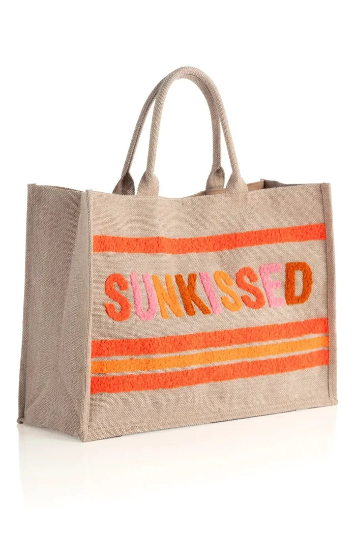 Sunkissed Beach Bag, Natural