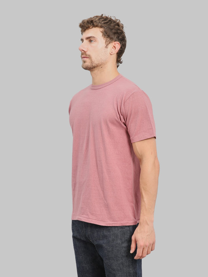 Sunray Sportswear Haleiwa 260gsm Ochiwata Recycled Cotton T-Shirt Wistful Mauve