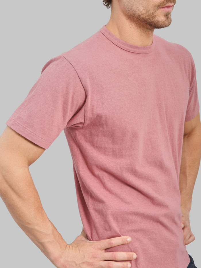Sunray Sportswear Haleiwa 260gsm Ochiwata Recycled Cotton T-Shirt Wistful Mauve