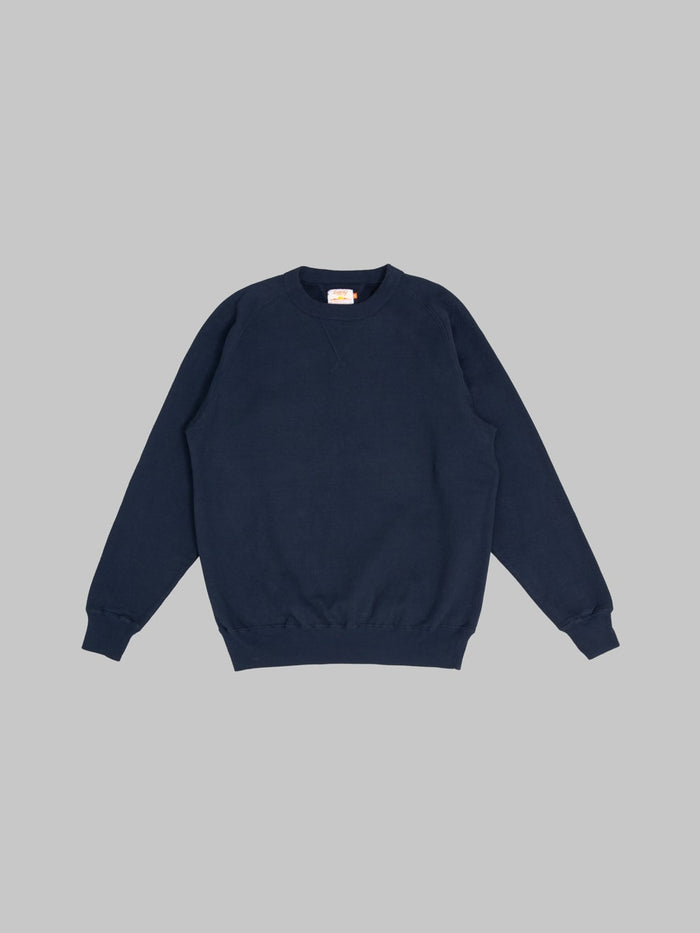 Sunray Sportswear Puamana Crew Neck Raglan Sweatshirt Dark Navy 100 cotton