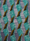 Super Gold Wax Print - Metallic Silver Teal Green White Royal Blue Yellow Dark Blue Black