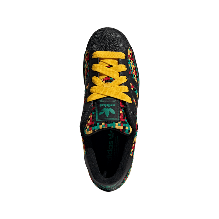 Adidas Superstar II Rasta Woven