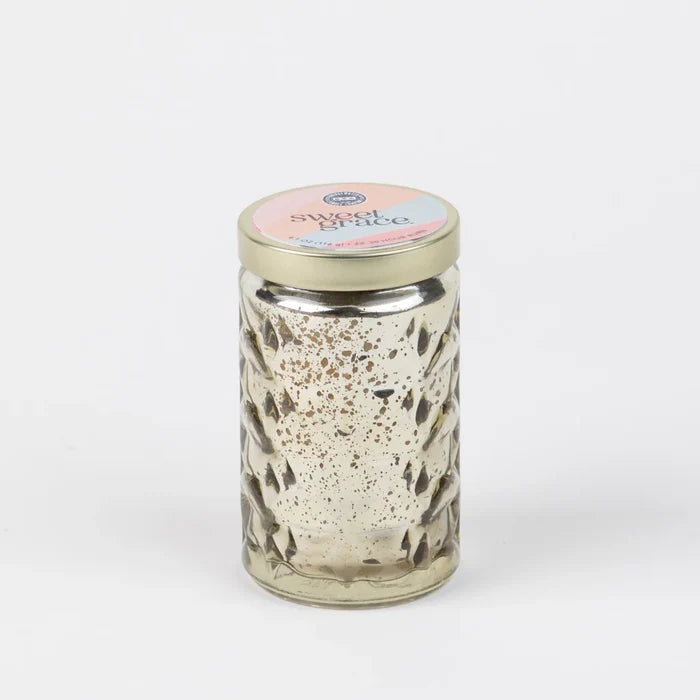 Sweet Grace Small 4.1oz. Gold Candle