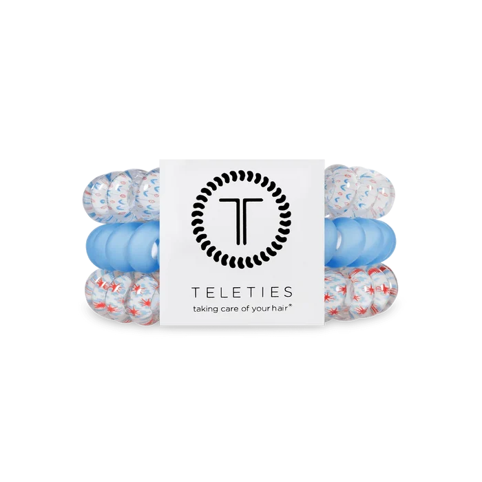 Teleties Sweet Liberty Large Hair Ties