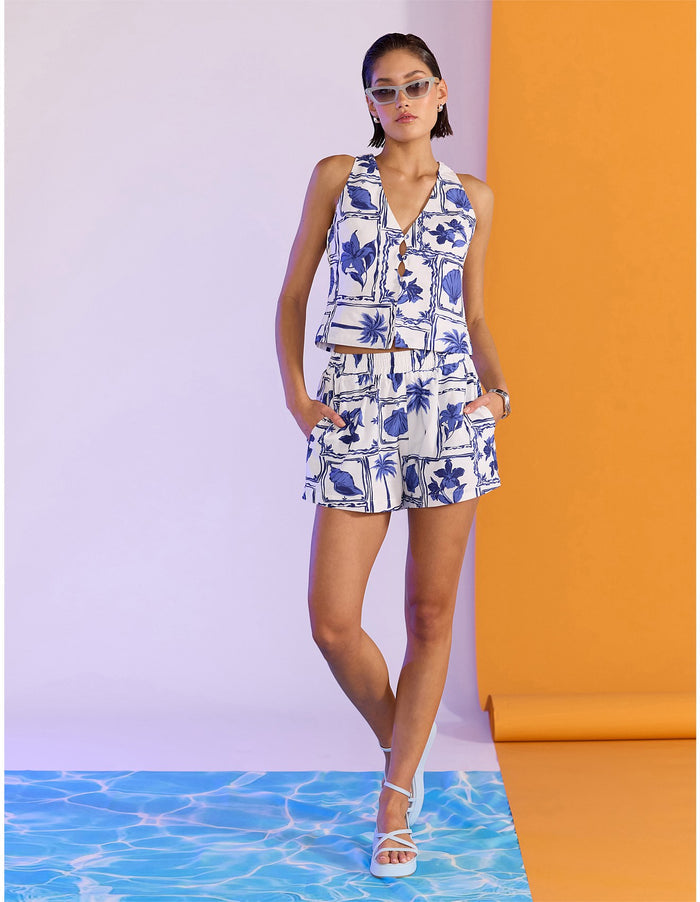 Sylvie Keyhole Top