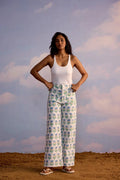 SZ Block Prints - Boss Pants Fleur Print - Kalifornia Jean Bar