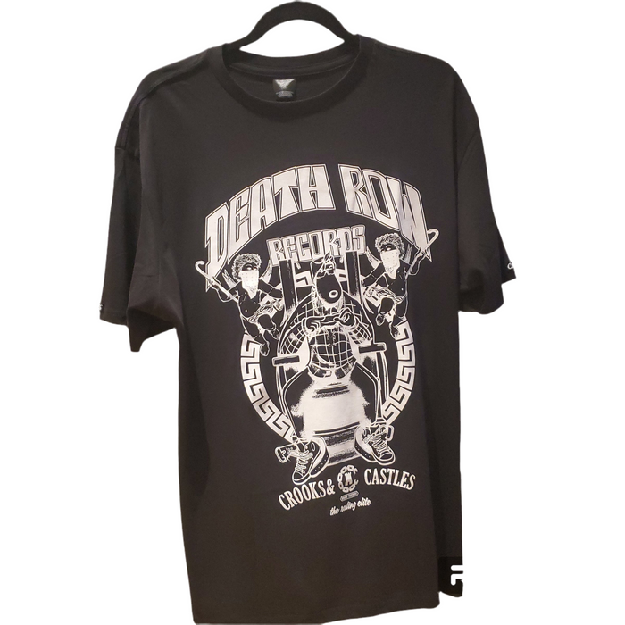 T-Shirt Crooks & Castles x Death Row Records Noir