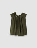 Taddart Jacquard Silk Top