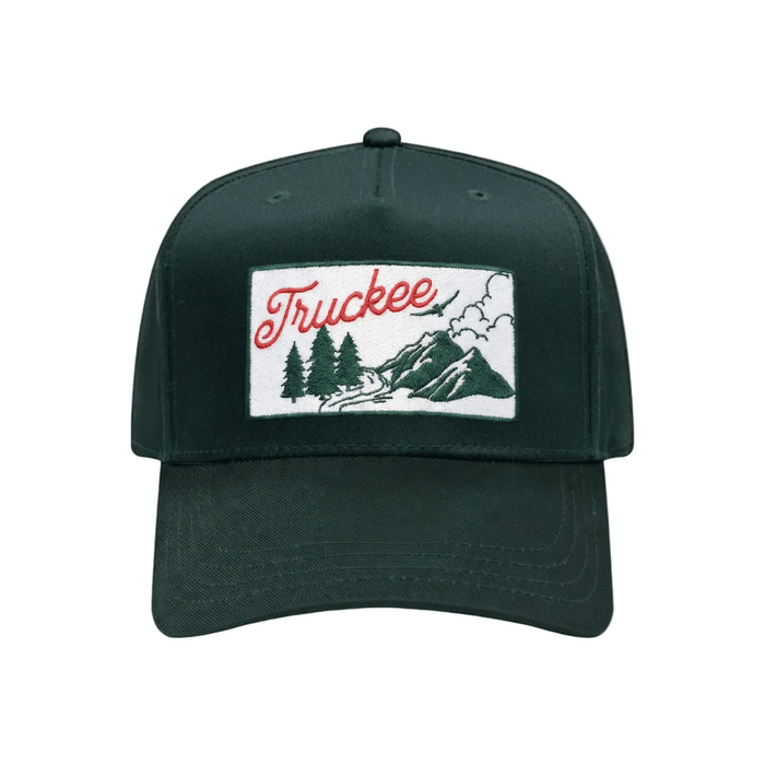 Tahoe Soul - Truckee Forest Green Patch Hat - Kalifornia Jean Bar