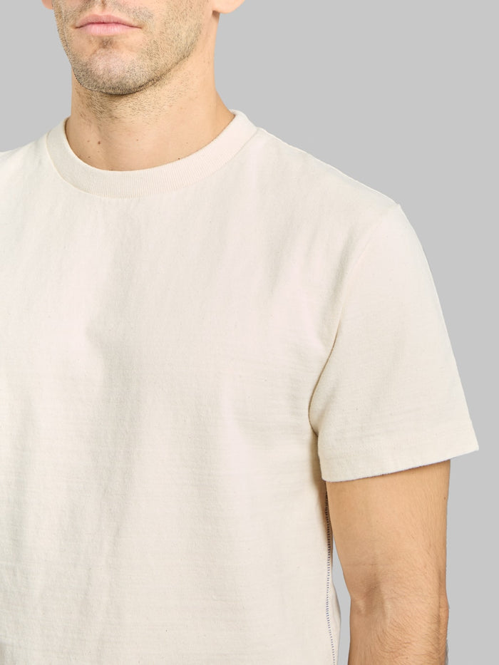 Tanuki Heavy Shiramayu T-Shirt Natural - Redcast Heritage Co.