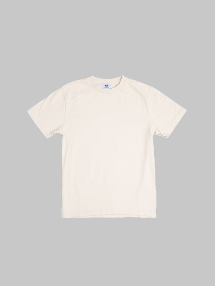 Tanuki Heavy Shiramayu T-Shirt Natural - Redcast Heritage Co.