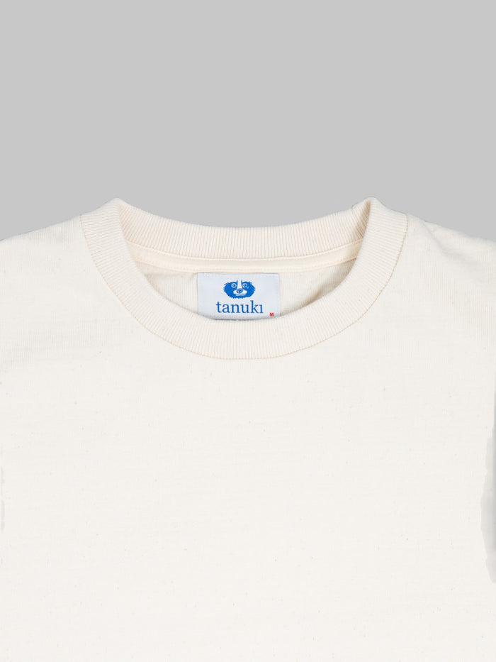 Tanuki Heavy Shiramayu T-Shirt Natural - Redcast Heritage Co.