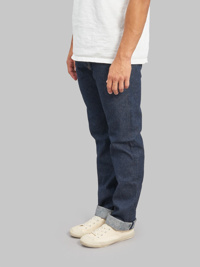 tcb cats drive selvedge denim jeans side fit