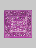 TCB Two Cats Bandana Purple