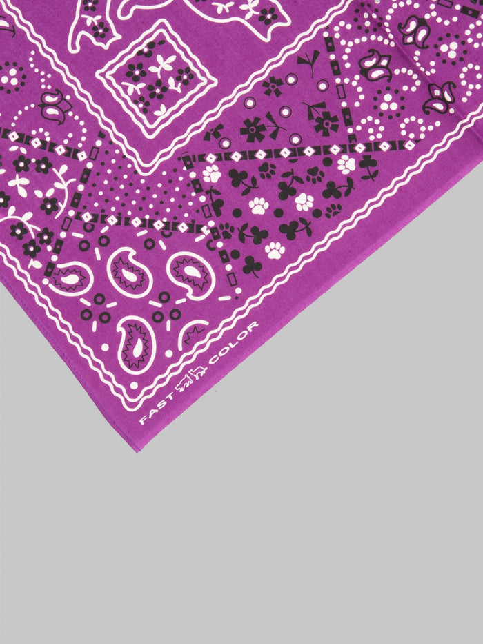 TCB Two Cats Bandana Purple