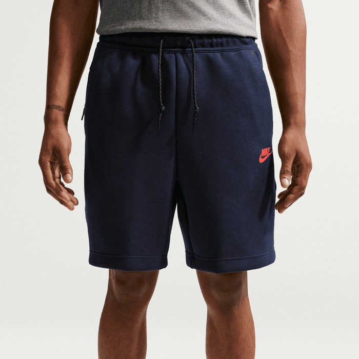 Nike Tech Fleece Shorts Obsidian Speed Red