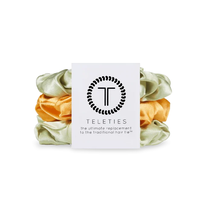 Teleties Large Silk Scrunchie Mojito Mama