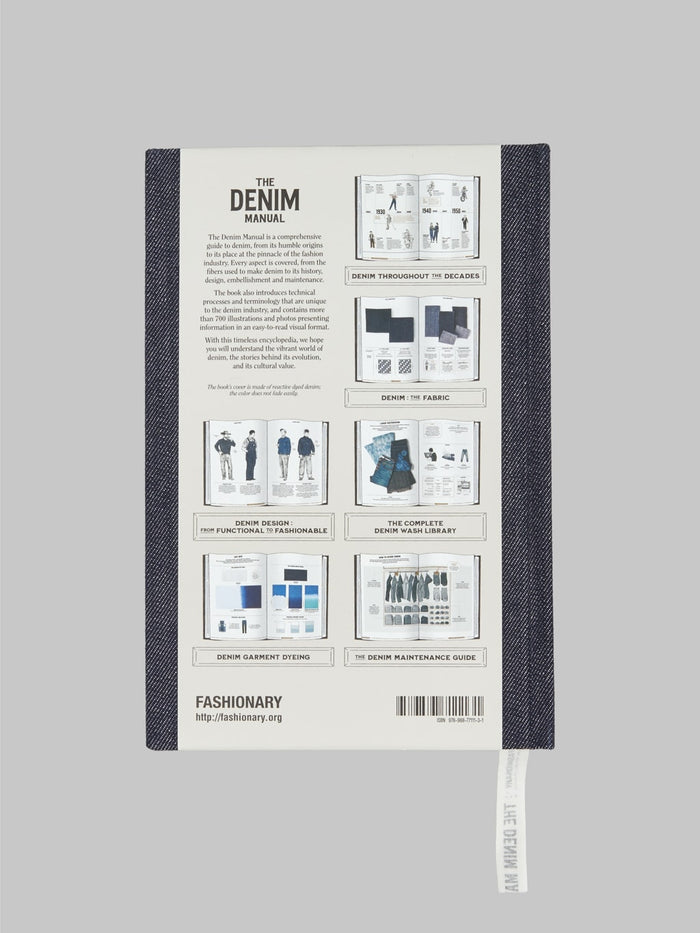 the denim manual book back