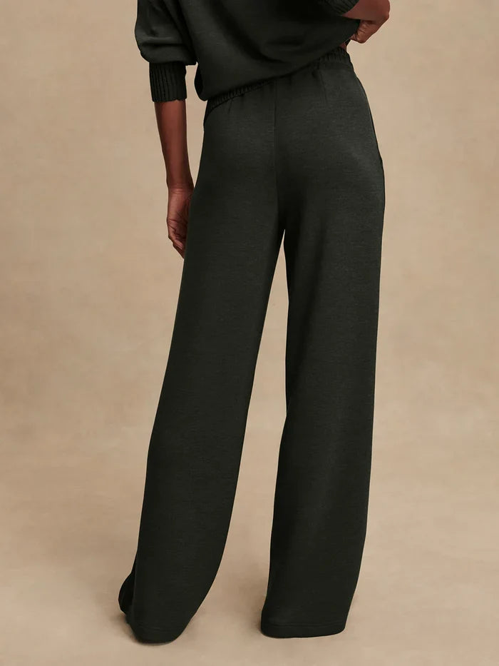 Pants Varley The Extra Wide Leg Pant 32 Olive Marl Apoella