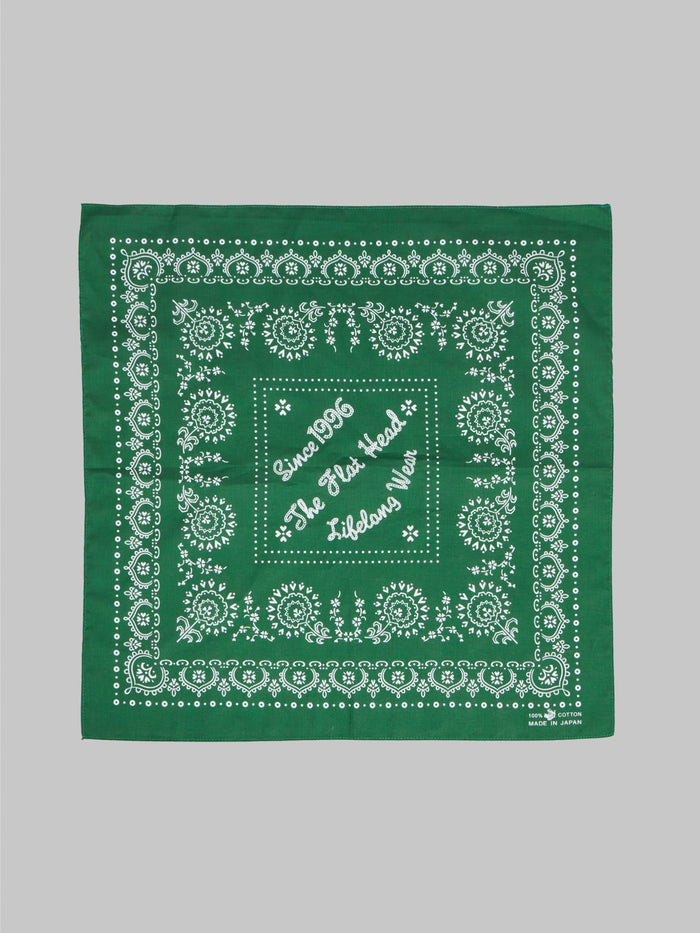 The Flat Head Bandana Green