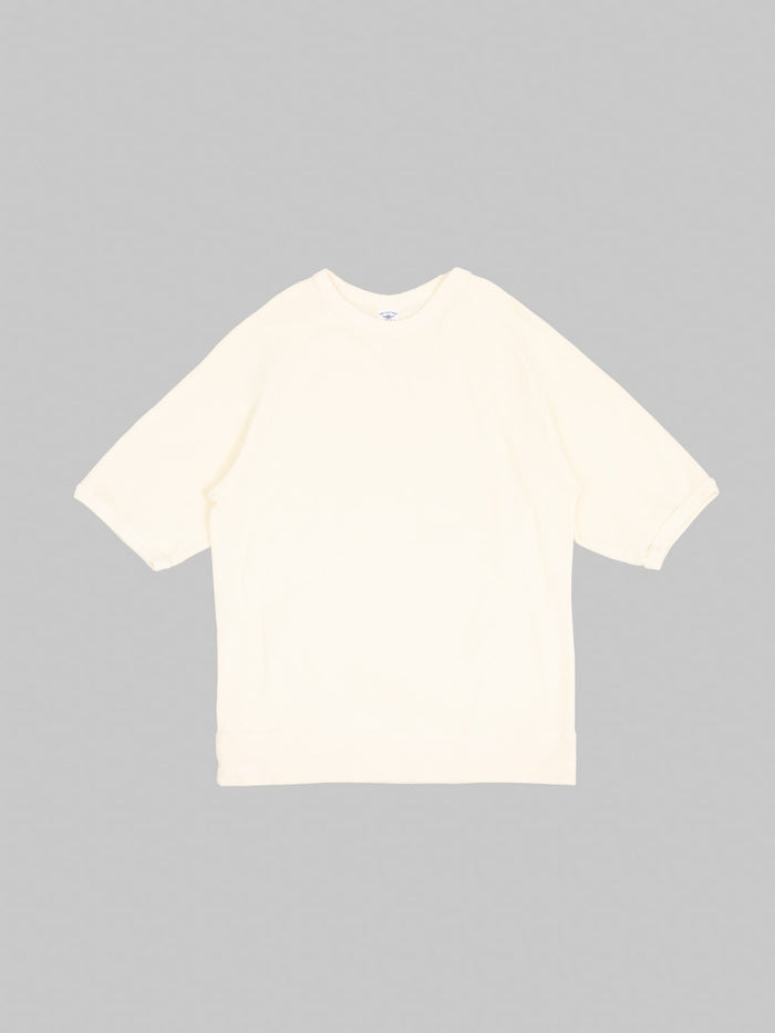 The Flat Head FN-THW-002 Raglan Sleeve Thermal T-Shirt Ivory