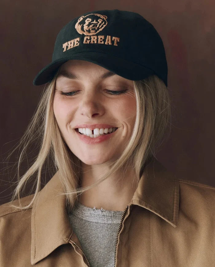The Great - Baseball Hat in Black - Kalifornia Jean Bar