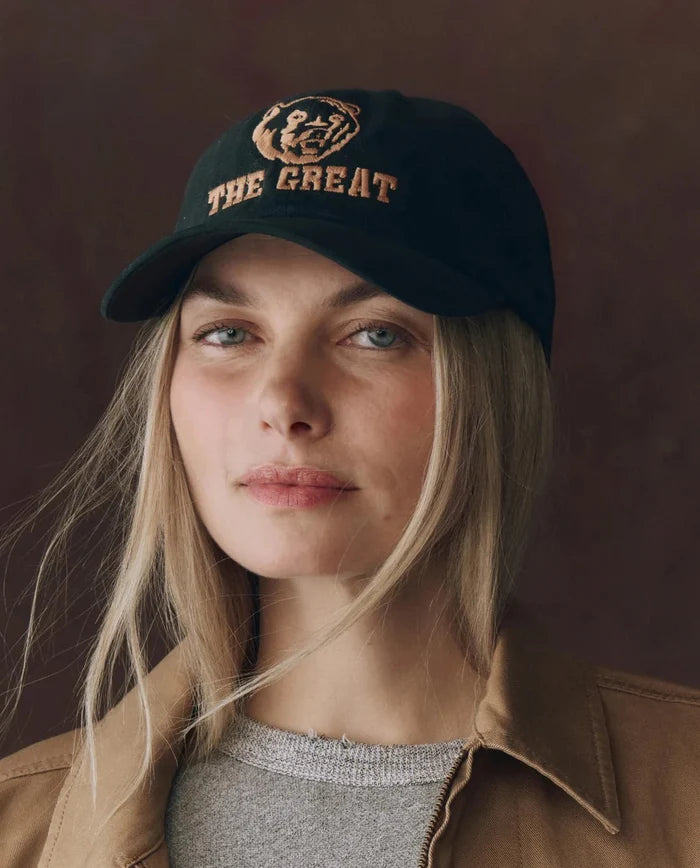The Great - Baseball Hat in Black - Kalifornia Jean Bar